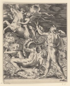 Herkules dödar kentauren Nessus Scener med Hercules (serietitel)