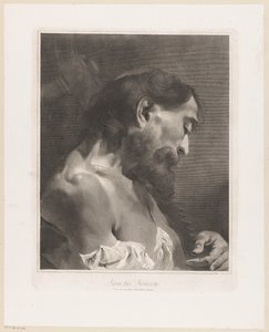 Apostel Simon Sanctus Simeon (titel på objekt) Apostelen (serietitel) av Giovanni Marco Pitteri