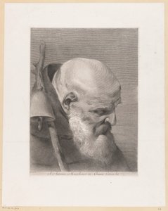 De heilige Antonius de Grote Sankt Antonius, munkarnas patriark i Griente (titel på objekt)