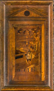 Lignaean Canonical Choir, inlagd av Giovanni Maria Platina 1484, Superior Stall