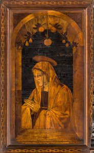 Lignaean Canonical Choir, inlagd av Giovanni Maria Platina 1484, Superior Stall