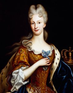 Porträtt av Elisabeth Farnese (Parma