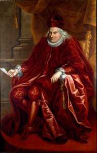 Porträtt av Oberto Della Torre (1617-1691) Doge of Genes mellan 1689 och 1691. Målning av Maria Delle Piane (1660-1745) 1690-1691 Mått 230x153 cm Privat samling succession Luigi Cattaneo Adoricarinie © Lee / Luis