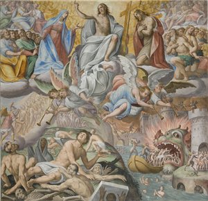 Sista domen, detalj, 1614