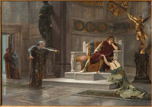Constantine and the Slave (olja på duk)