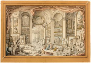 Antika Rom av Giovanni Paolo Panini