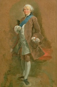 Porträtt av Duc de Choiseul, ca 1757
