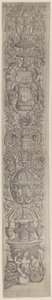 Ornamentpanel: Nereid Ridden by Two Children