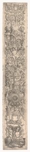 Ornamental Panel: Triton Ridden by a Child, ca. 1505-1515. av Giovanni Pietro da Birago