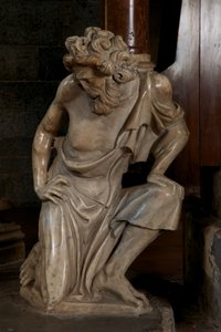 Predikstolen i kyrkan Sant