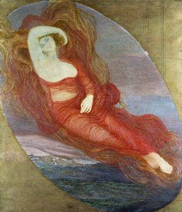Kärleksgudinna av Giovanni Segantini
