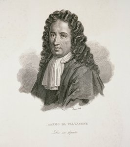 Italiensk författare och poet Erasmo di Valvasone av G. Stuppi, gravyr av Giovanni Stuppi