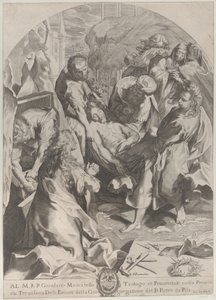 Gravläggningen, ca. 1622. av Giovanni Temini