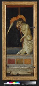 Pieta, omvänd (tempera & guld på panel)