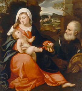 helig familj av Giovanni de Busi Cariani