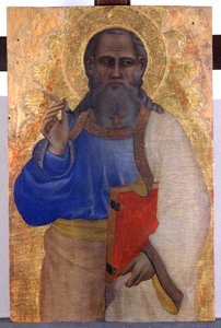 Johannes evangelisten, ca 1365 (tempera på poppelträ)