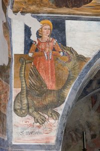 Den heliga Margareta av Antiochia, martyr