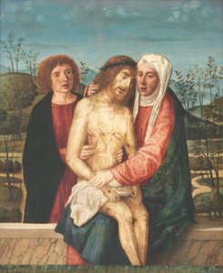 Pietà med Virgin och St. John