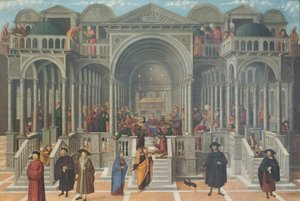 Tvisten i Jesu tempel bland läkarna