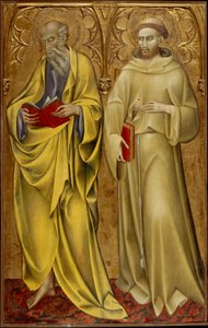 De heliga Matteus och Franciskus, ca. 1435. av Giovanni di Paolo