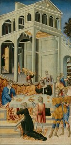 Salome ber Herodes om Johannes Döparens huvud av Giovanni di Paolo