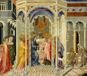 Presentationen av Kristus i templet, c.1435