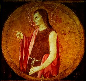 St John av Giovanni di Paolo di Grazia