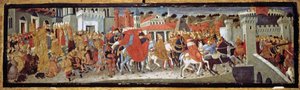 Fredrik III och Leonora av Portugal i Rom, 1452 av Giovanni di Ser Giovanni,