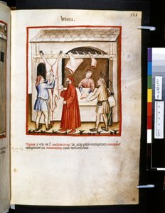 Theatrum sanitatis av Ububchasym de Baldach: "Ubera", 1300-talets första decennium (miniatyr) av Giovannino de