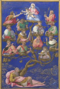 Jesseträdet. Omkring 1535