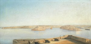 Girolamo Gianni, De tre städerna och Grand Harbour, Malta