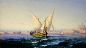 Utanför Vallettas hamn