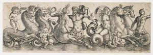 Fris med tritoner och nymfer, ca. 1517