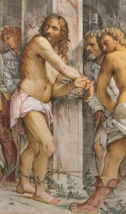 Central Ave, Fifth South Span, Flagellation of Christ, Jerome Romanino av Girolamo Romanino