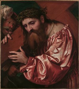Kristus som bär korset av Girolamo Romanino