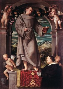 Sankt Antonius av Padua av Girolamo Romanino