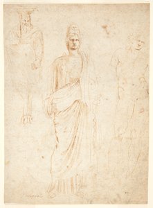 Klassiska figurer av Girolamo da Carpi