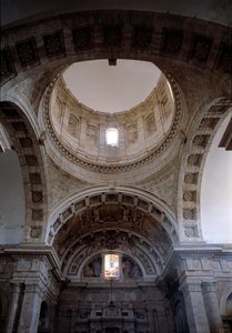 Interiörvy av kyrkan San Biagio (1518-1545)