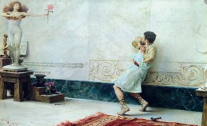 Pygmalion och Galatea av Giulio Bargellini