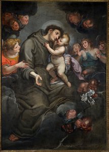 Sankt Antonius av Padua med Jesusbarnet