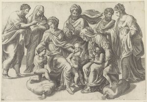 Helig oskuld av Giulio Bonasone