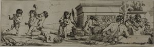 Bacchanal av Giulio Carpioni