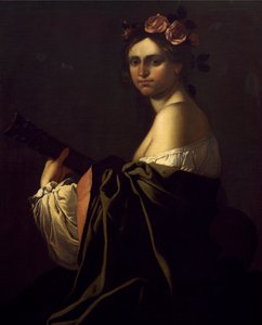 Sångerska spelar gitarr
