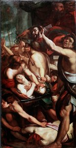 Martyrerna från Saints Nazaire och Celse i Milano på 500-talet efter JC Målning av Giulio Cesare Procaccini (1574-1625) 1606 Milano Santa Maria presso San Celso