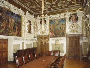 Hall of the Four Seasons av Giulio Mazzoni