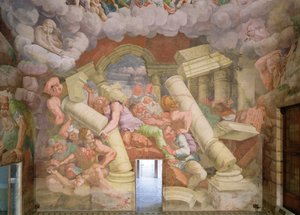 Jättarnas kammare av Giulio Romano