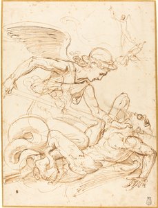 Sankt Mikael av Giulio Romano