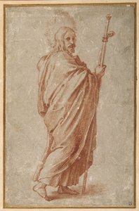 De tolv apostlarna: St. Jakob den Större av Giulio Romano