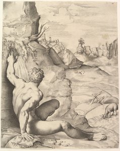 Johannes Döparen i vildmarken, ca. 1545-55.