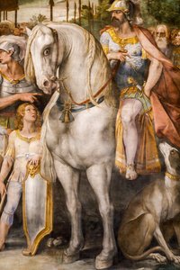 Strid mellan Horatii och Curiatii (detalj)